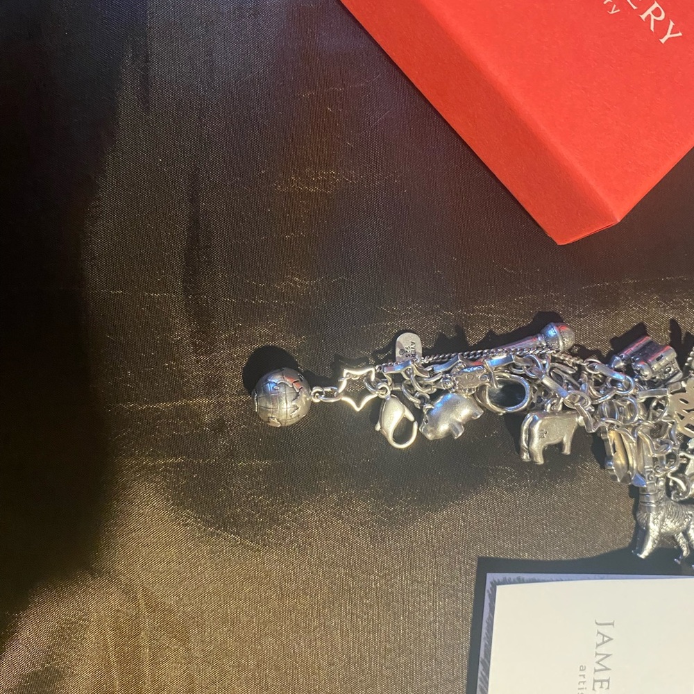 James Avery world charm retired